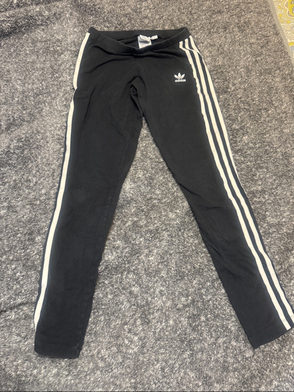 adidas Black women 3-Stripe Track Leggings